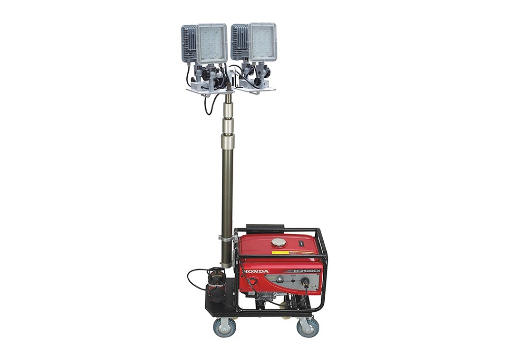 All-round automatic lifting work light