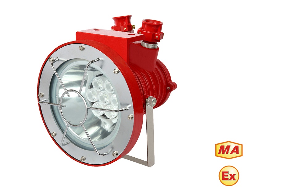 Mine explosion-proof LED flood light